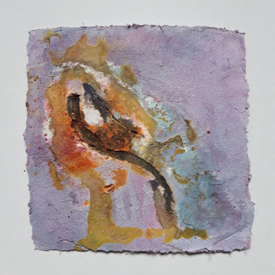 Serie 2, Short stories (4) auf Bütten 15x15cm, 2021