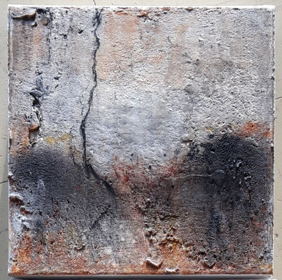 souffle de nature, 20x20x10cm, canvas 2019