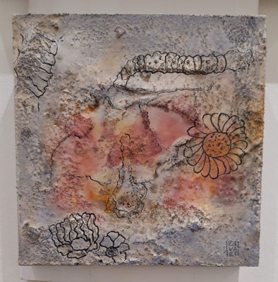 20x20cm auf MDF Platte