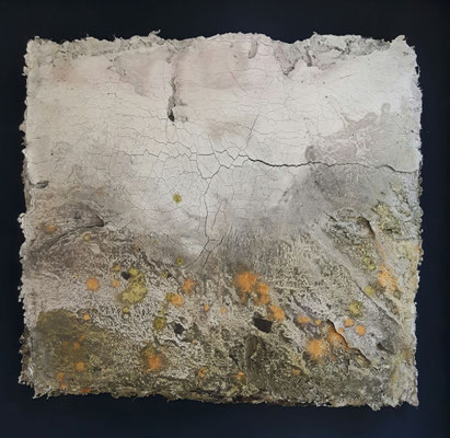21x21 auf Seidelbastpapier (verk.)