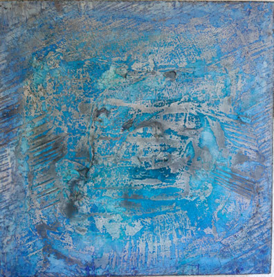 40x40x3,5cm auf Holz, 2022