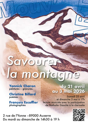 affiche Savourer la montagne