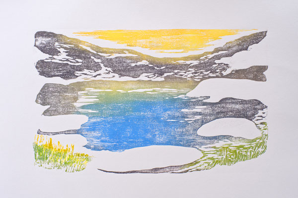Névés 5 - 50x70cm