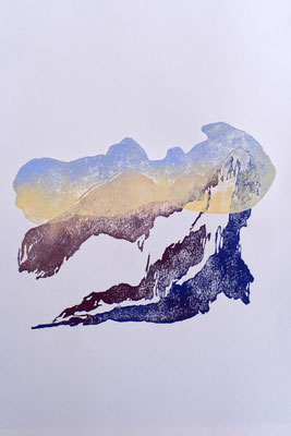 Crête 4 - 50x70 cm
