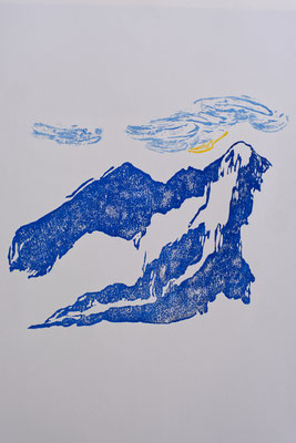 Crête 2 - 50x70 cm