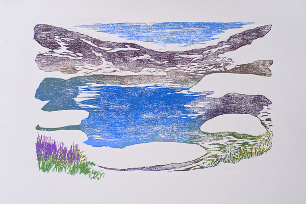 Névés 3 - 50x70cm