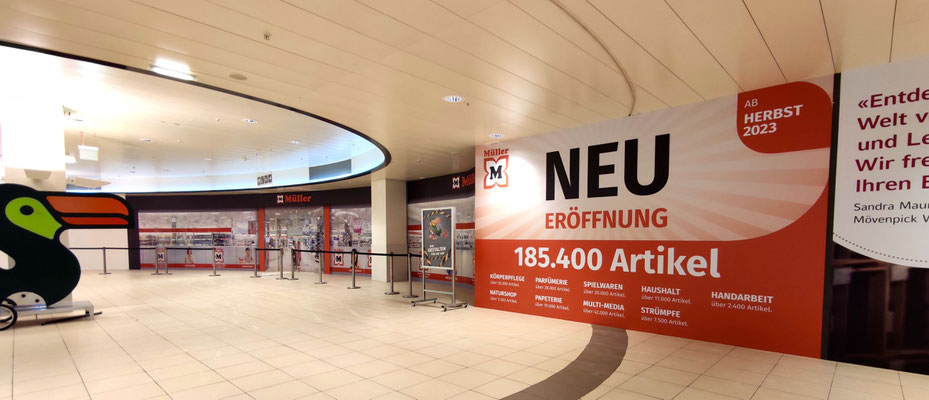 MÜLLER DROGERIE SCHWEIZ - Konzept, Grafik, Umsetzung