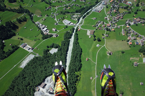 Landung in Grindelwald