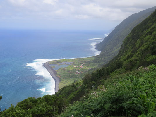 Fajã dos Cubres d'en haut.