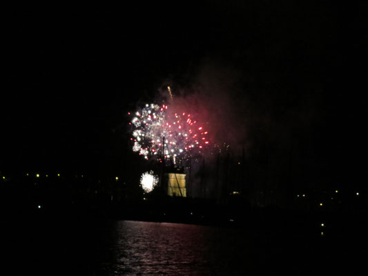 Feu d'articfice à Camaret