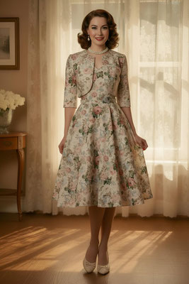 prcreationszuerich eigenmarke petticoatkleid swingkleid retromode vintage mode vintage kleider 