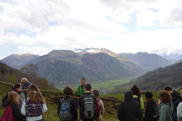 Sur le "point d'observation" sur les hauteurs du Bénou, avant l'averse