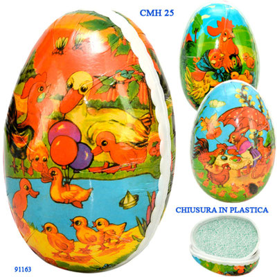 contenitori a forma di uovo H. 25 CM