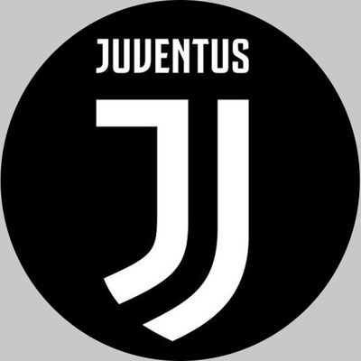 Cialda nuovo logo juventus  fondo nero diam. 20 cm ostia € 8,00 oppure in pasta di zucchero € 10,00