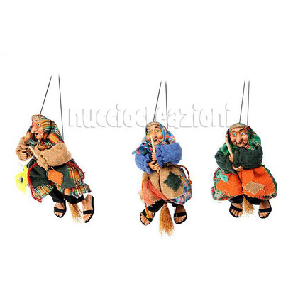 BEFANA VOLANTE 10CM  € 2,50