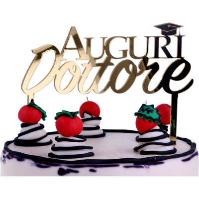 CAKE TOPPER DOTTORE  € 6,00