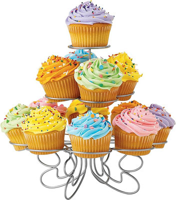 WILTON ALZATA per cupcake in metallo