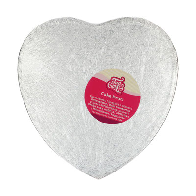 sotto torta cake board a forma di cuore 