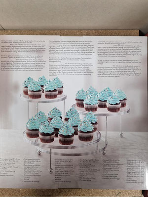 Wilton Cakes 'n More Alzata 3 Piani istruzioni