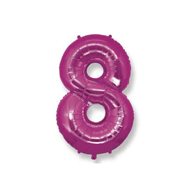 numero 8 fuxia 