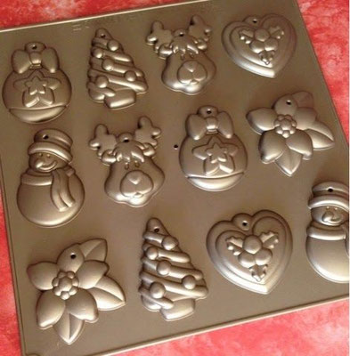 stampo in silicone  decorazioni per albero di Natale
