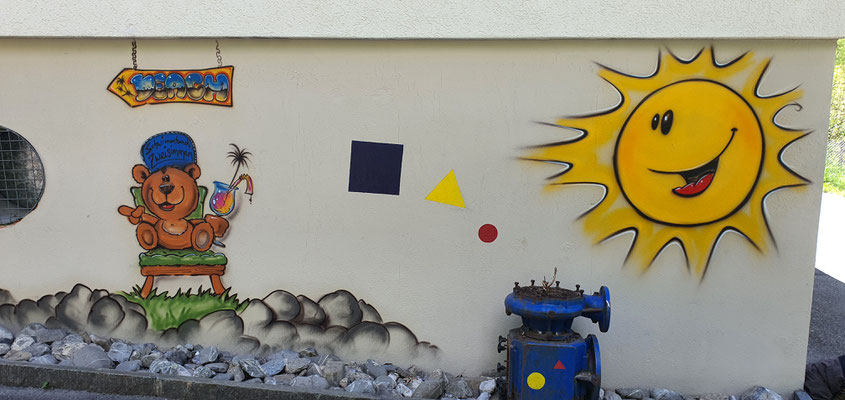 Einmal scheint die Sonne ums Eck...