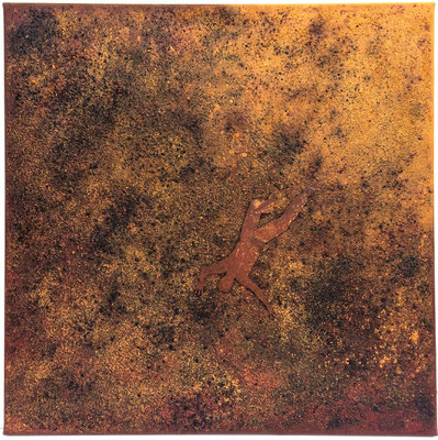 La chute d'Icare - 60 x 60 cm (verkauft)
