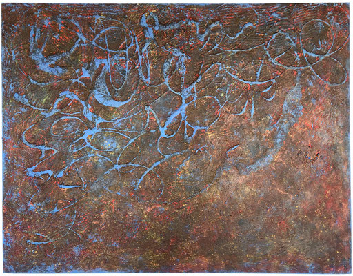 Corrosion II - 70 x 100 cm