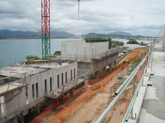 Chantier Université de Nouméa en Nouvelle-Calédonie