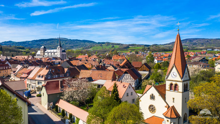 Blick von Altstadt Eingang Richtung Stadtmitte