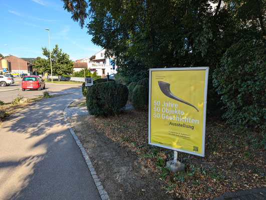 Plakat im Nachtigallewäldeli