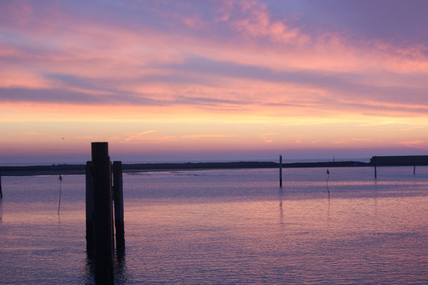 Sonnenuntergang über der Nordsee
