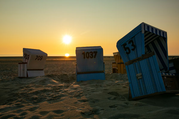 Sonnenuntergang am Strand