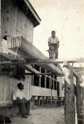 ca. 1940 Kegelbahn Rest. Sässli / Felix Kunz / Eugen Wildhaber 