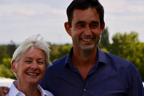 Dörte Hansen mit ZDF-Moderator Michael Sahr  | (c) Jan Voth