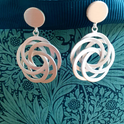 ohrstecker-silber-mattiert-925-sterling