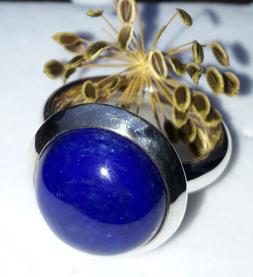 ring-lapis-sehr gute farbe natur-15 mm- grosse ringweite-silber-sterling-925