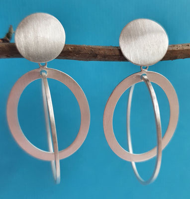 ohrstecker-silber-925-sterling- gesamtlaenge ca 5 cm