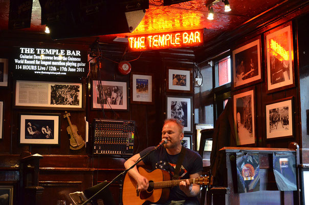 Live-Musik findet man in fast jedem Pub in Irlands Hauptstadt Dublin.