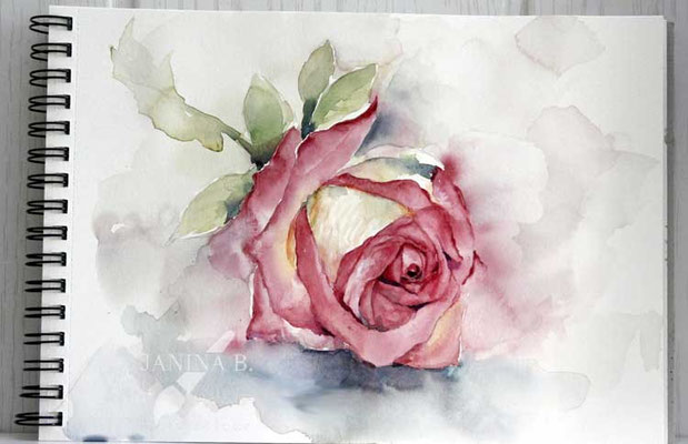 002_2023 / Watercolour by ©janinaB.