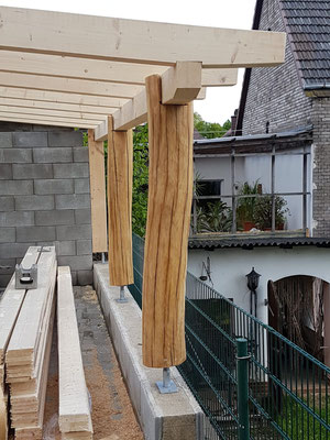 Überdachungen aus Holz von der Zimmerei und Holzbau Dokter in Wetzlar-Naunheim