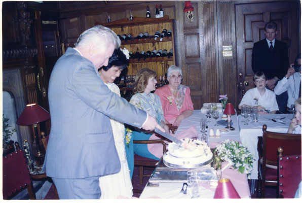 Wedding reception at the Higher Trapp Hotel