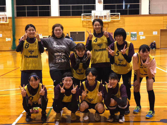 サヨナラだけどサヨナラじゃないの会 Own Goal オウンゴール 富山のレディースフットサルチーム