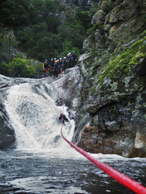 Le Canyon du rec grand- gros débit...