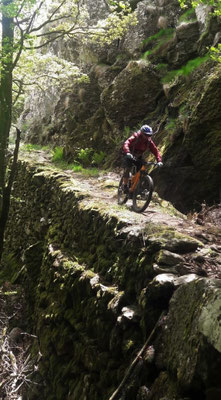 vtt enduro dans le caroux- haut languedoc