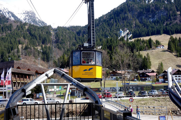 Oberstdorf Talstation Nebelhornbahn - Sommer-Bergbahnen inklusive