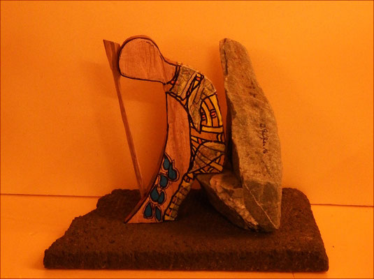 Jeremias beweint das zerstörte Jerusalem