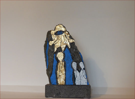 Siehe mein Sohn, auf ihn sollt Ihr hören * vergoldet *