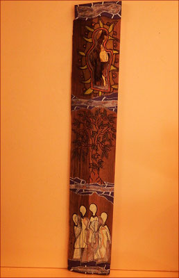 Der Engel zwischen Himmel und Erde