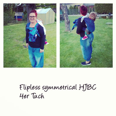 Flipless Symmetrical HJBC (Half Jordan´s Back Carry) nicht gekippte symetrischer halber Jordan´s Back Carry